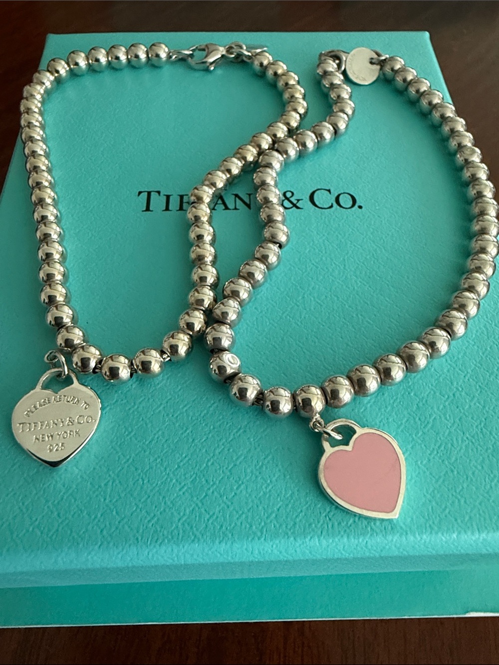 PLEASE READ - Tiffany & Co. Mini Hearts Bracelets - Pendants from Necklace